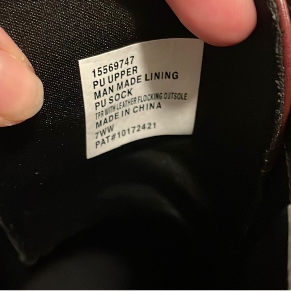 Torrid Burgundy Combat Boots - Picture 4 of 6